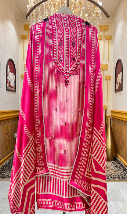 Shahnoor Bandhej Suit