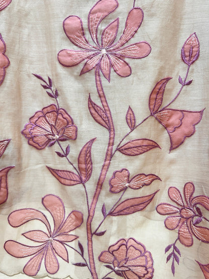 Saanvi Appliqué Grace Suit (Mouse)