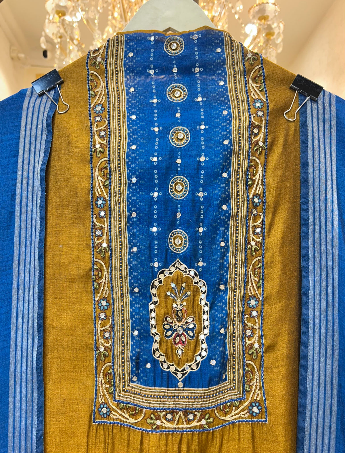 Rangsaaz Ajrakh Suit