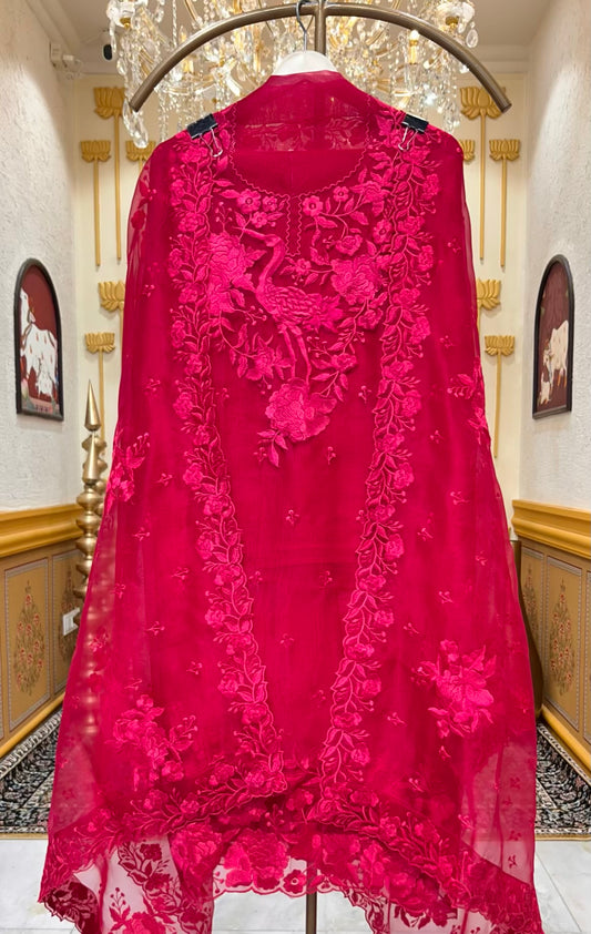 Ariyah Thread Élan Suit (Magenta)