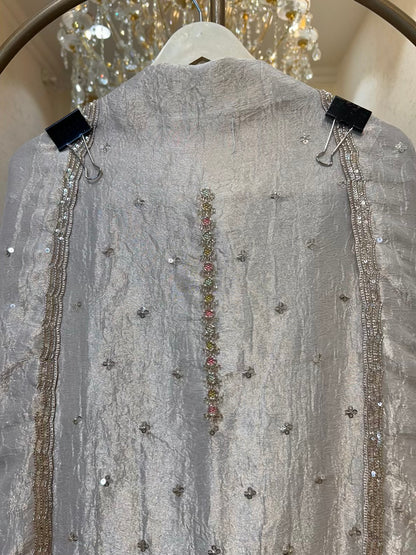 Ayleen Sparkloom Suit (Silver Grey)
