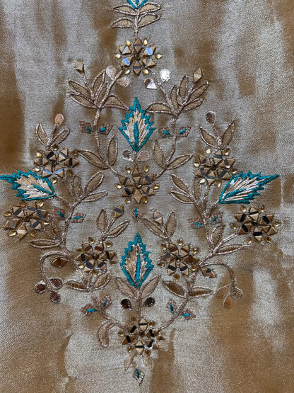 Averiha Brocade Suit (Yellow)