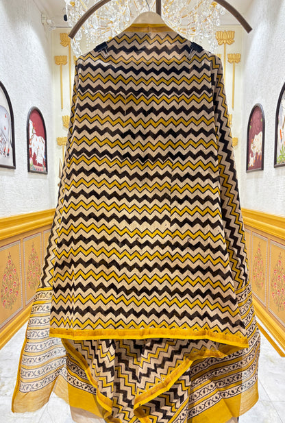 Roshira Printed Chanderi Suit