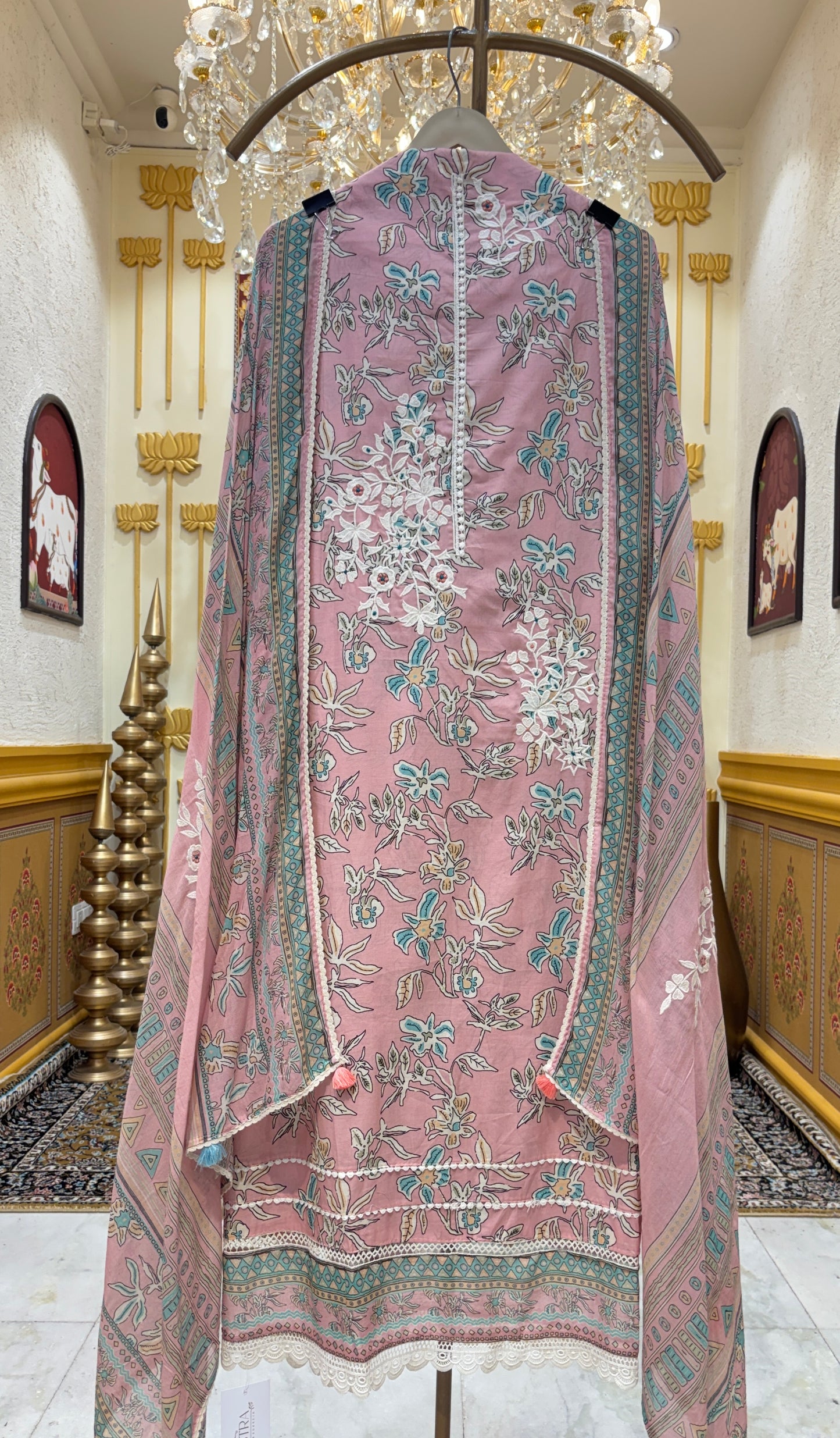 Gulraiz Threadlace Cotton Suit