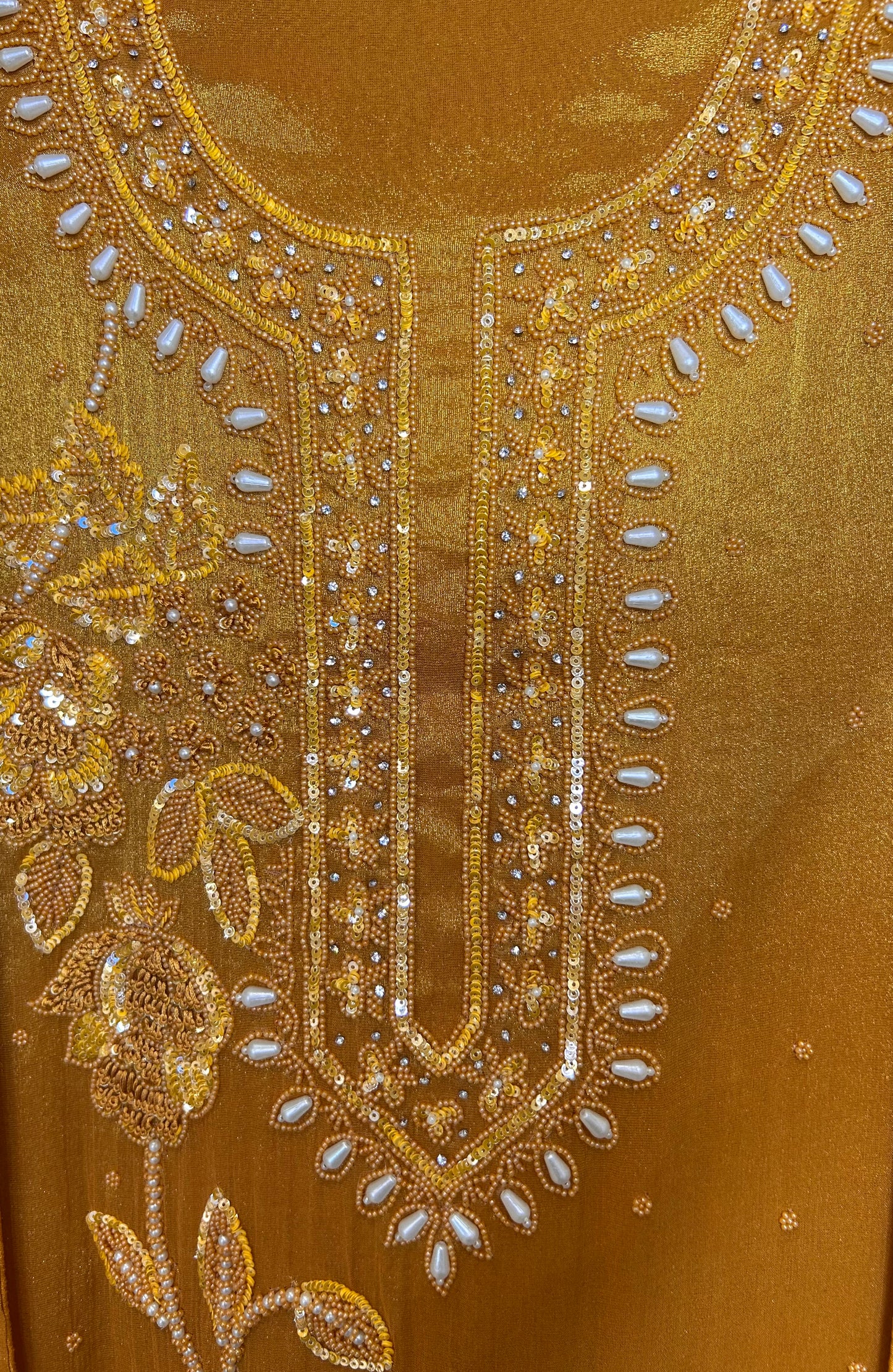 Zehra Sitara Suit (Yellow)