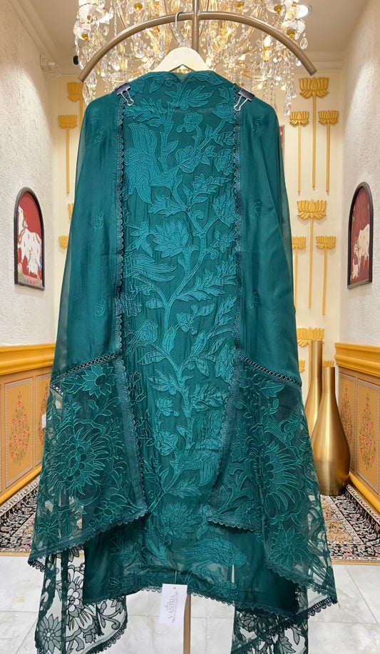 Arezya Appliqué Élan Suit (Green)