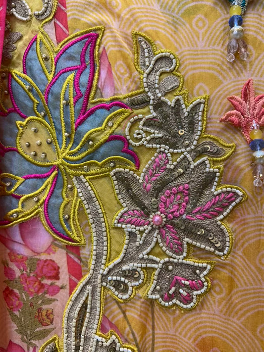 Rivya Organza Bloom Suit