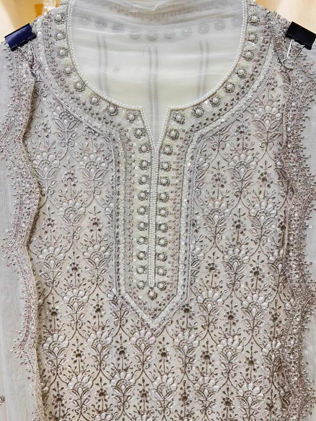 Elara Sequin Royale Suit (Ivory)