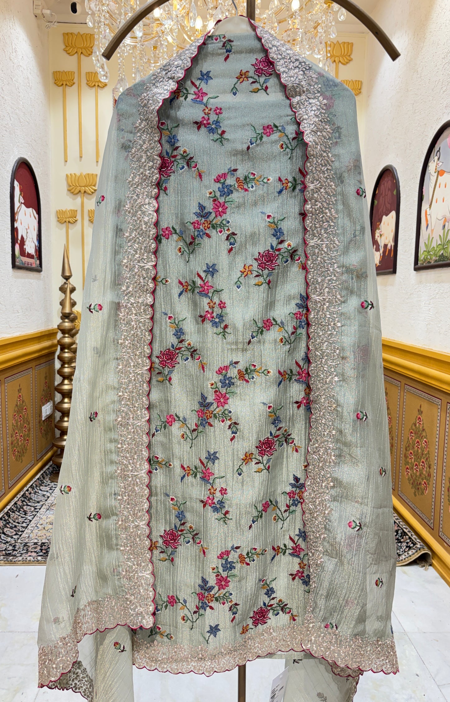 Velmira Thread Luxe Suit