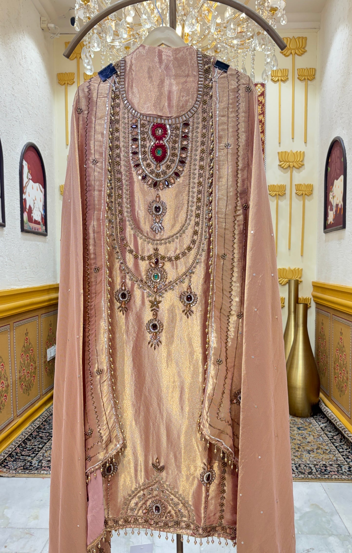 Sitara Noor Organza Suit