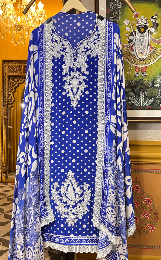 Chandbali Crêpe Suit