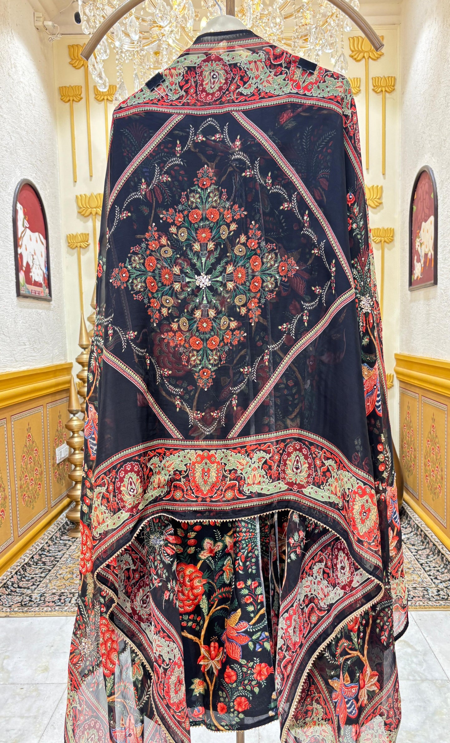 Tvesha Printed Muslin Suit