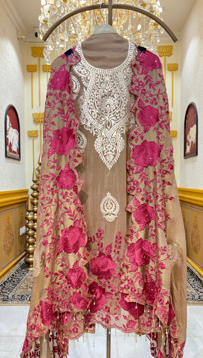Zarina Royale Silk Suit