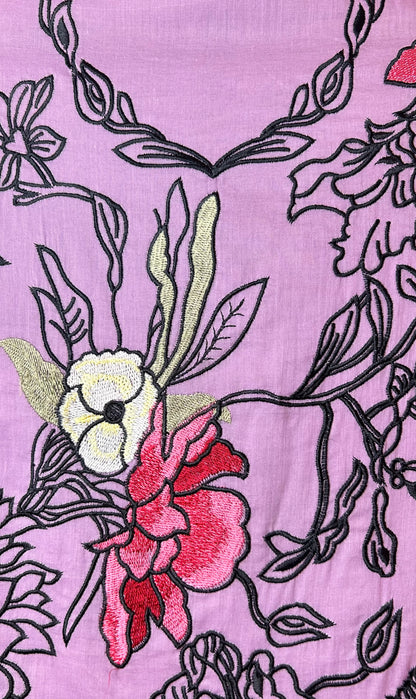 Neerja Mul Suit (Lavender)