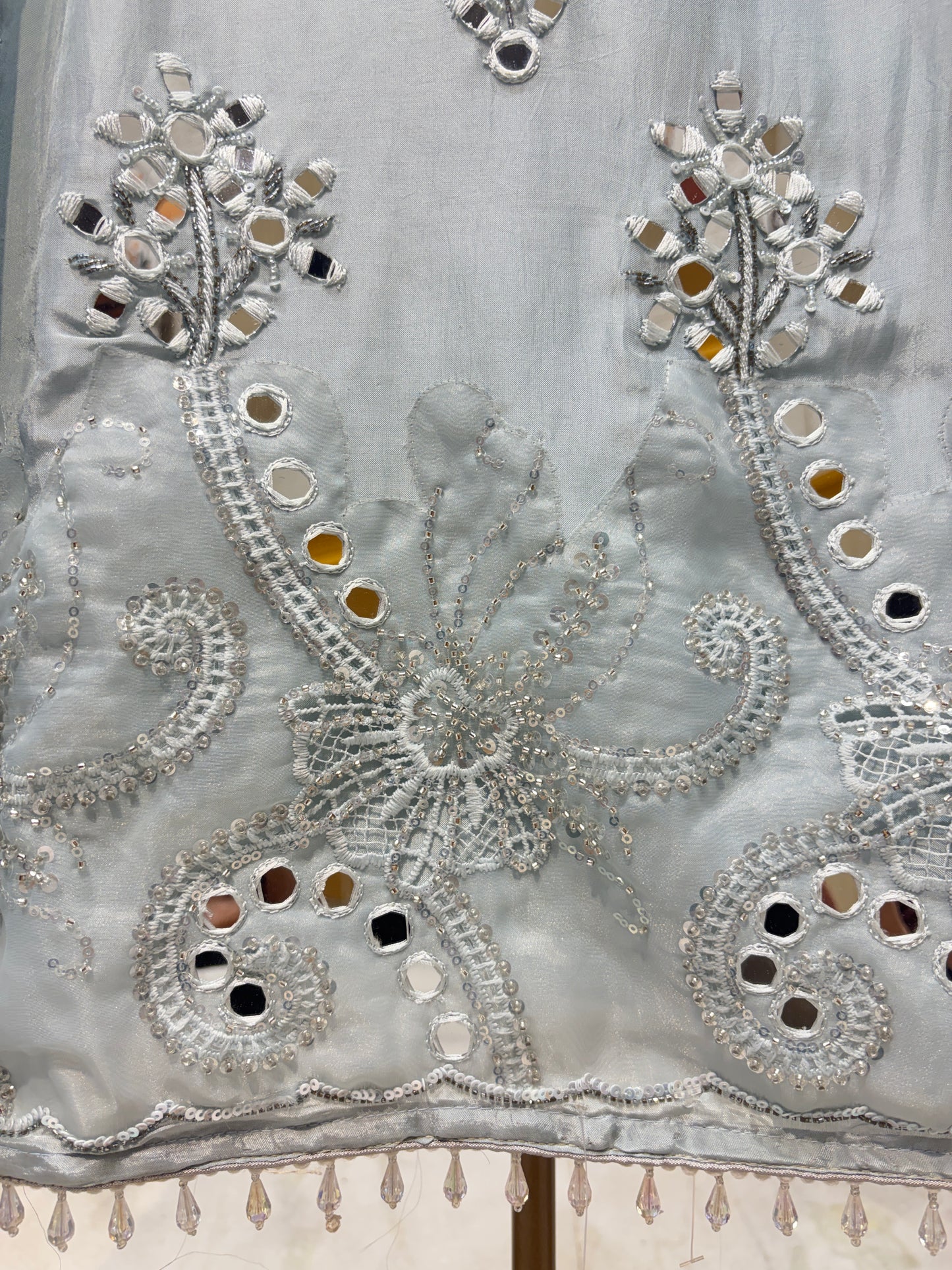 Mehraz Mirror Silk Suit
