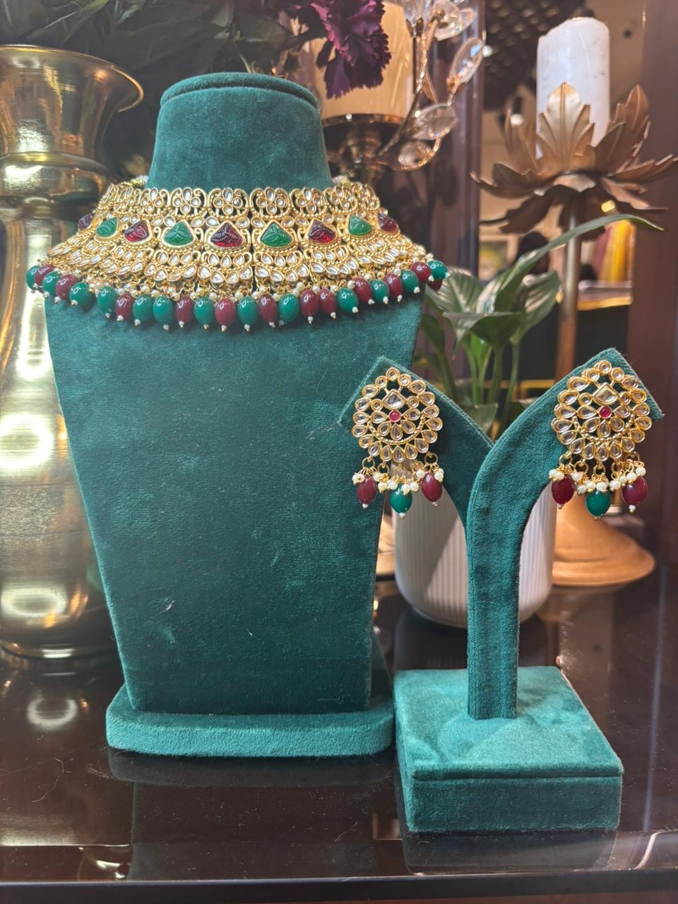 Ruhani Kundan Choker (Multi)