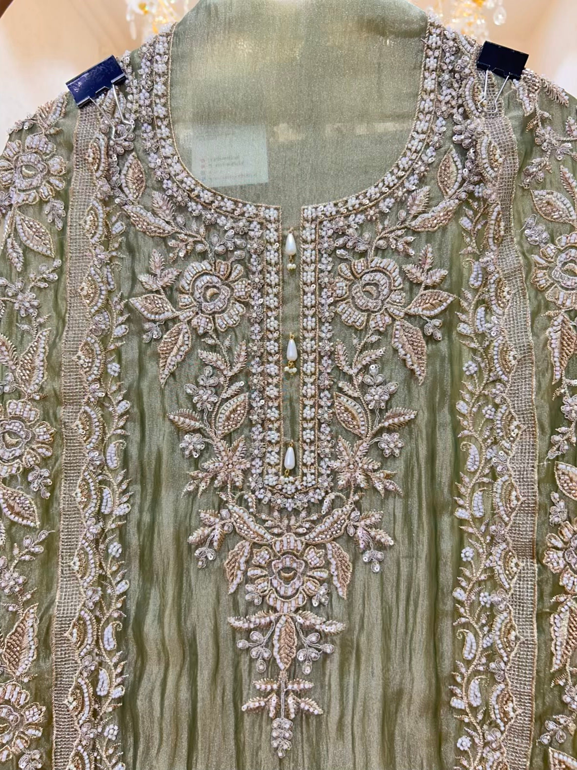 Aarini Tissue Élan Suit (Green)