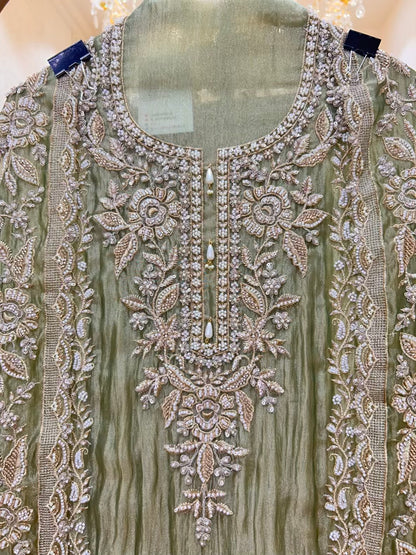 Aarini Tissue Élan Suit (Green)