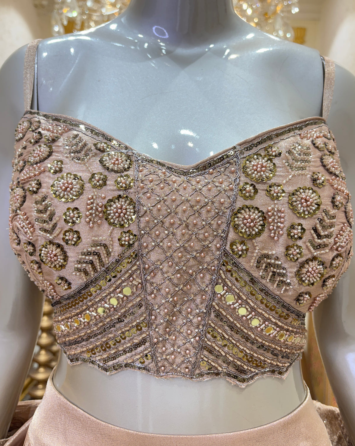 Zarafshaan Jacket Lehenga