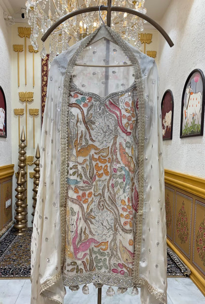 Inayat Printed Gharara Set