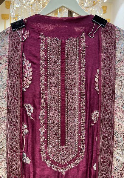 Varnisha Appliqué Suit