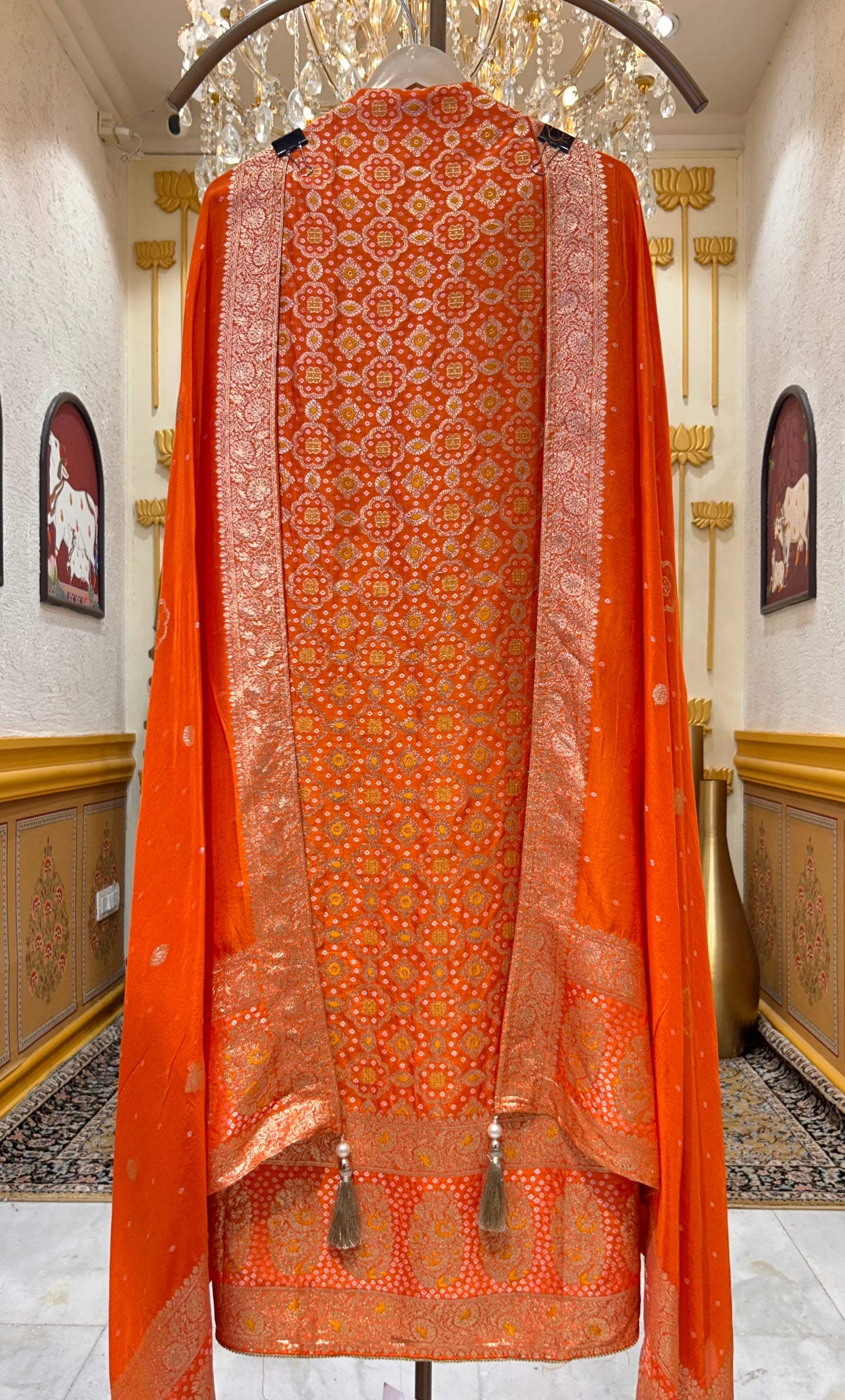 Veloura Brocade Suit