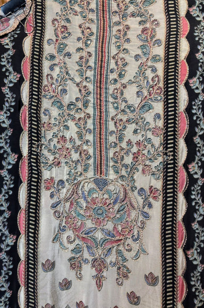 Afsara Crêpe Suit (Black)