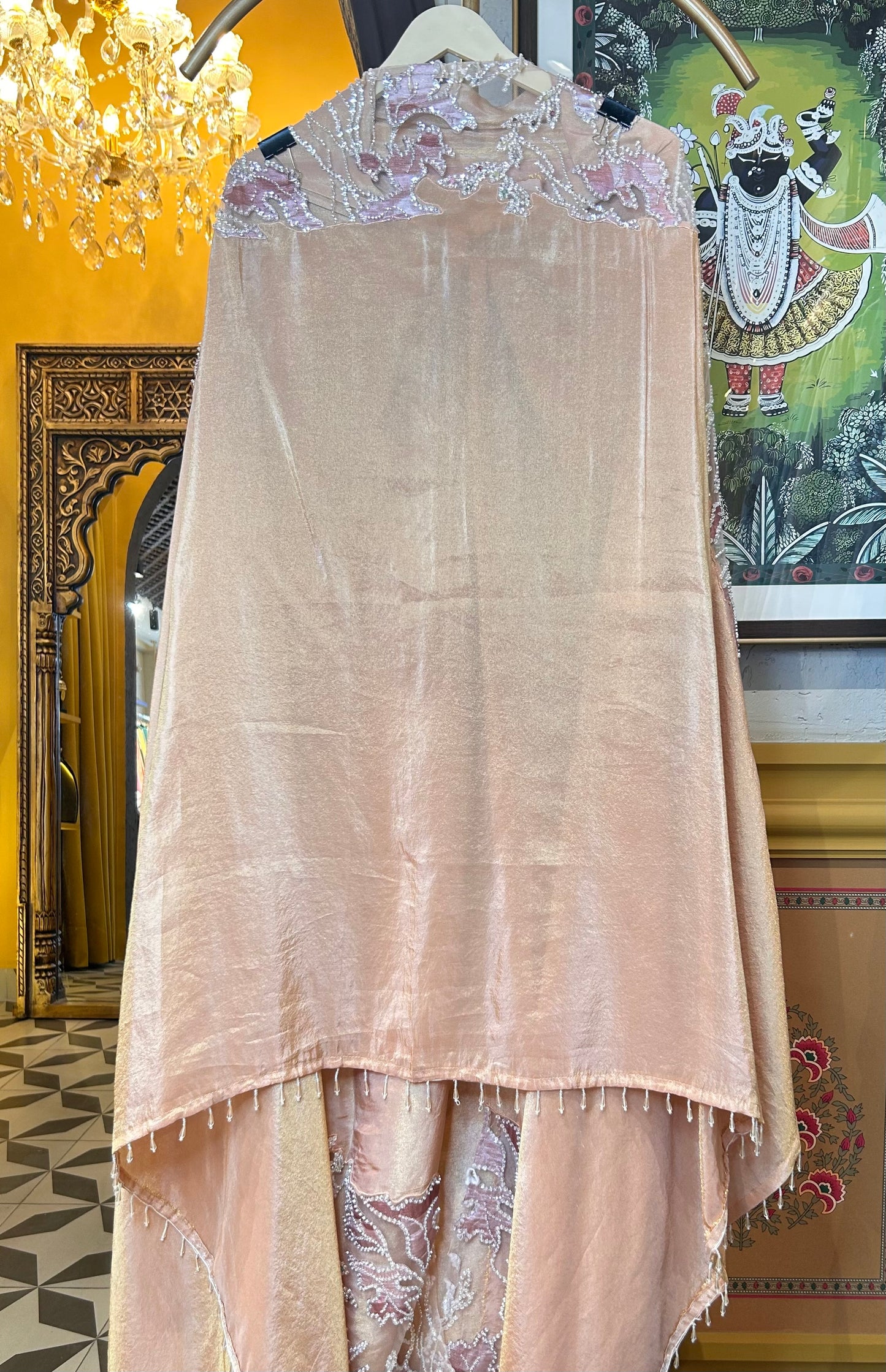 Ziba Shimmer Organza Suit