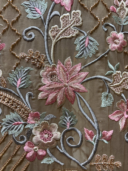 Mehrunnisa Handcrafted Georgette Suit