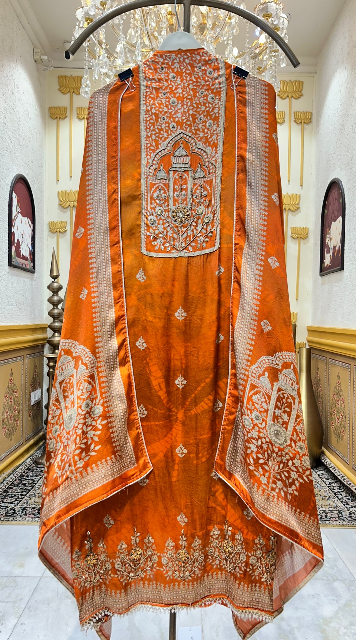 Mizhara Gaji Silk Suit