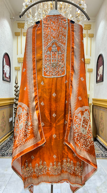 Mizhara Gaji Silk Suit