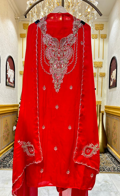 Shabnoor Organza Suit