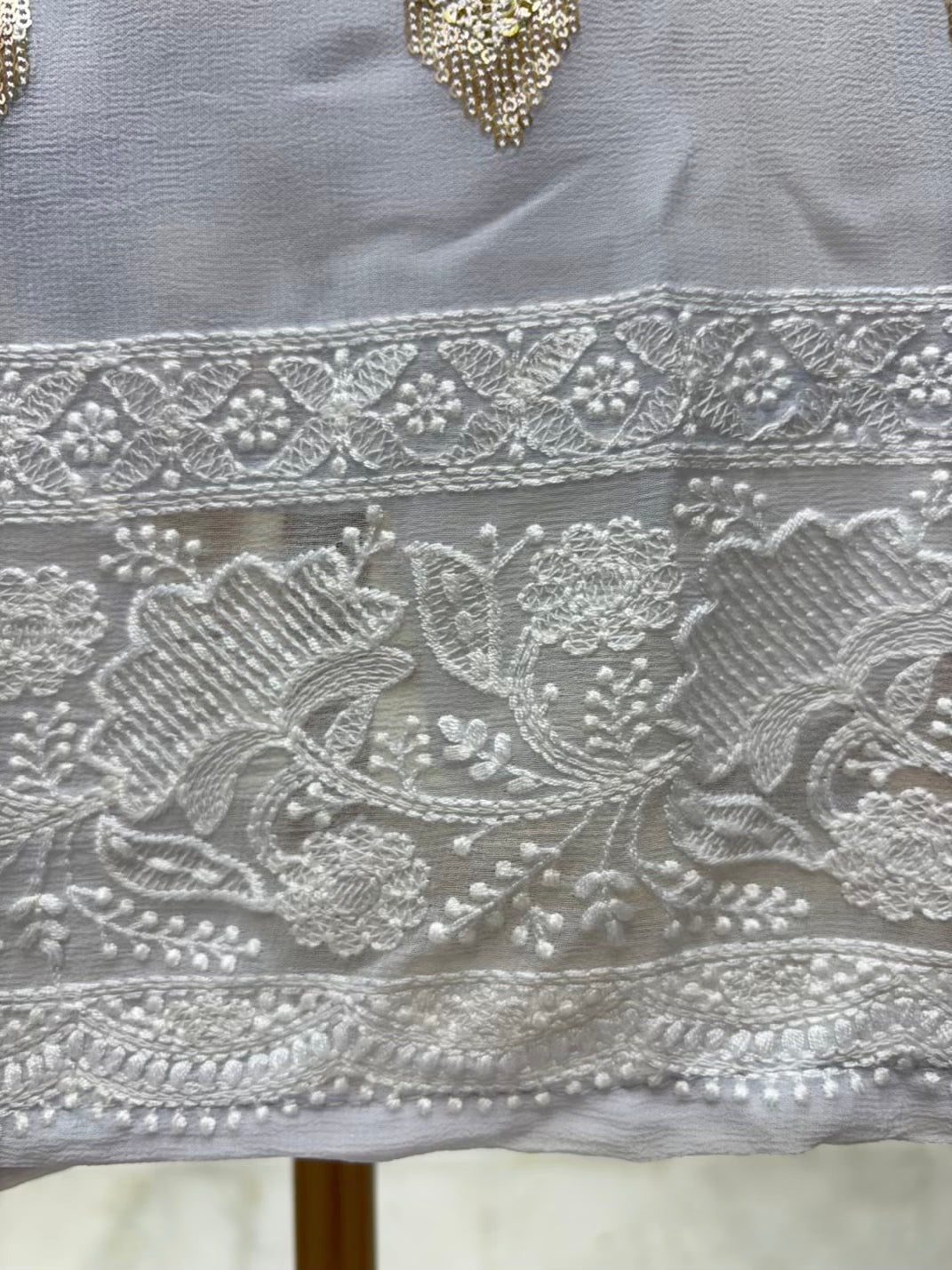 Yasmine Sequin Georgette Suit