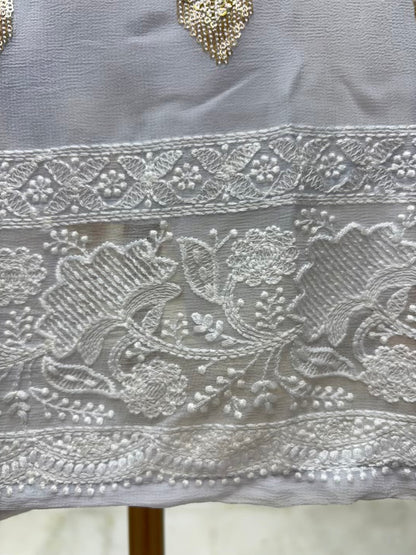 Yasmine Sequin Georgette Suit