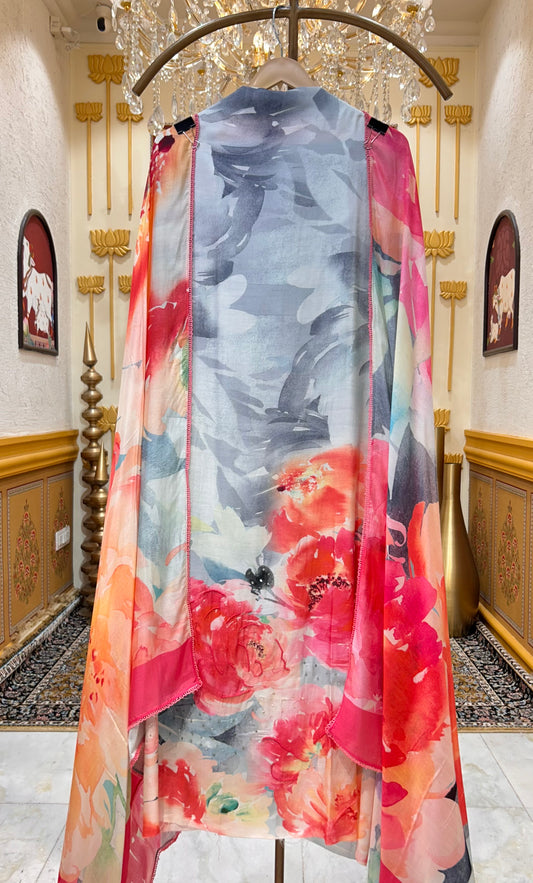 Elyon Pearl Sequin Muslin Suit