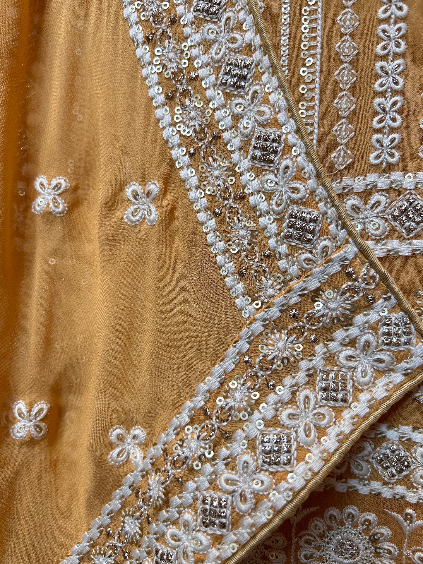 Amaira Georgette Suit (Yellow)