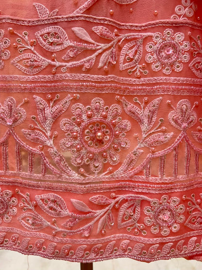 Vihana Sequin Bloom Suit (Light Pink)