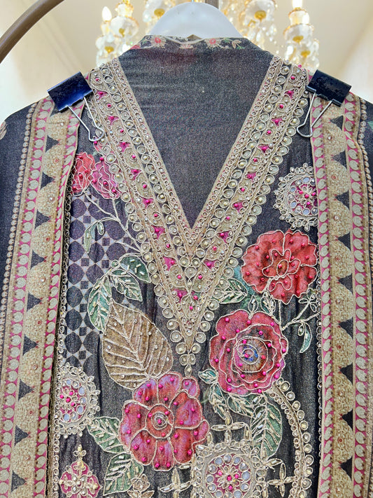 Elaira Printed Suit