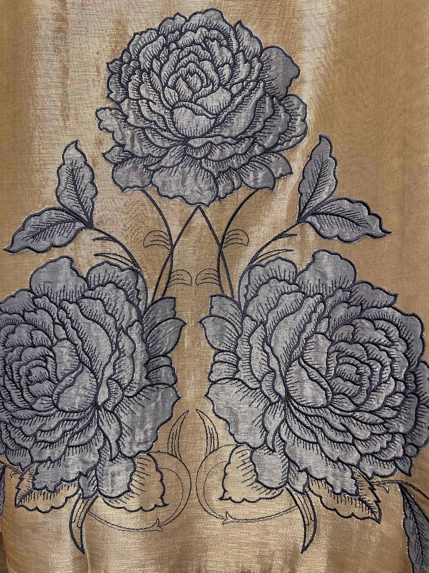 Khwab Organza Suit (Beige)