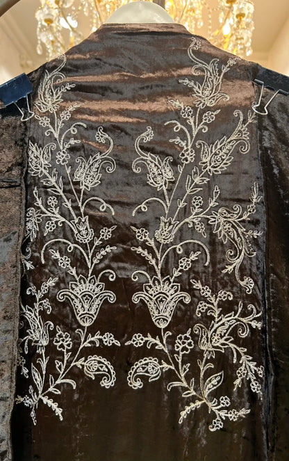 Riyanza Velvet Brocade Suit (copper)