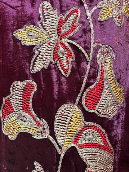 Ridwaan-é-Velvet Suit (Wine)