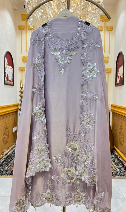 Zyrah Sequin Dori Shimmer Suit