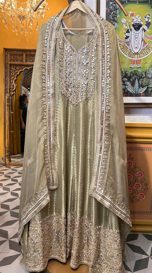 Amaira-é-Noor Anarkali (Green)