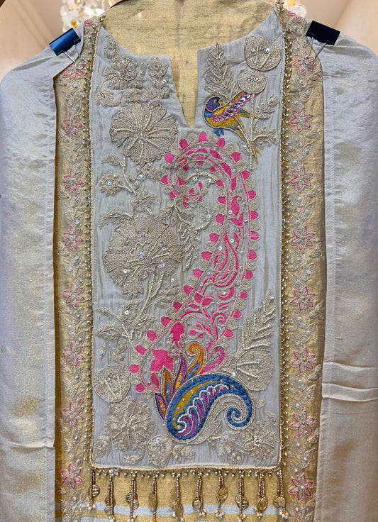 Ruhira Shimmer Handcrafted Suit