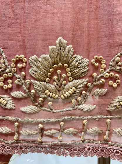 Elyra Thread Chanderi Suit