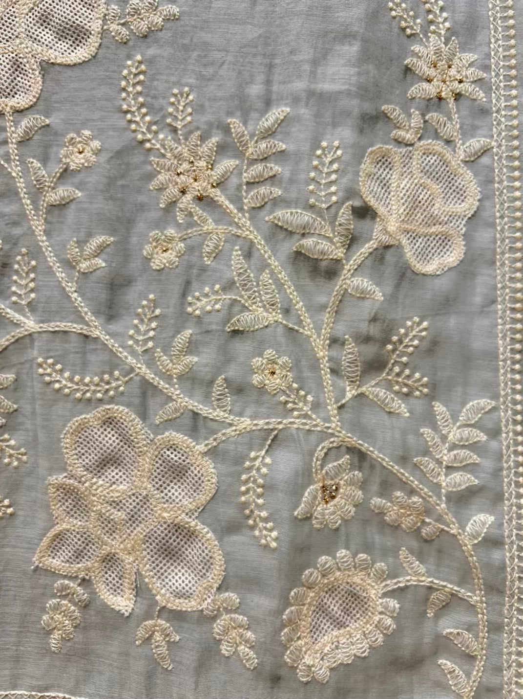 Liora Thread Veil Chanderi Sui