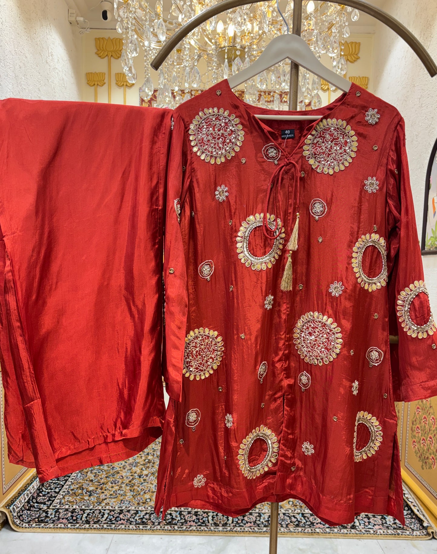 Mehroza Cutdana Co-ord Set
