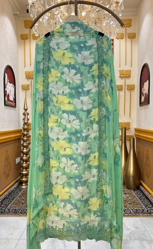 Kavya Print Thread Suit