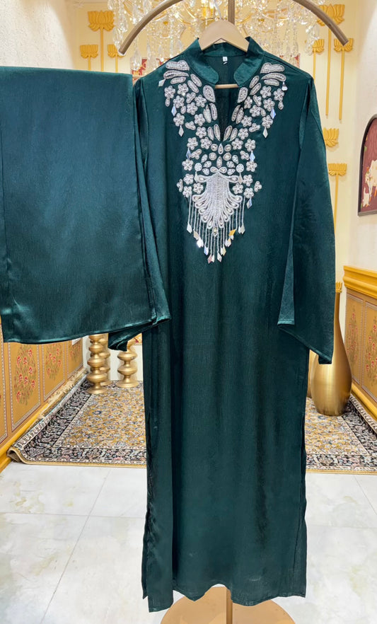 Zareen Handwork Tissue Co-Ord Set