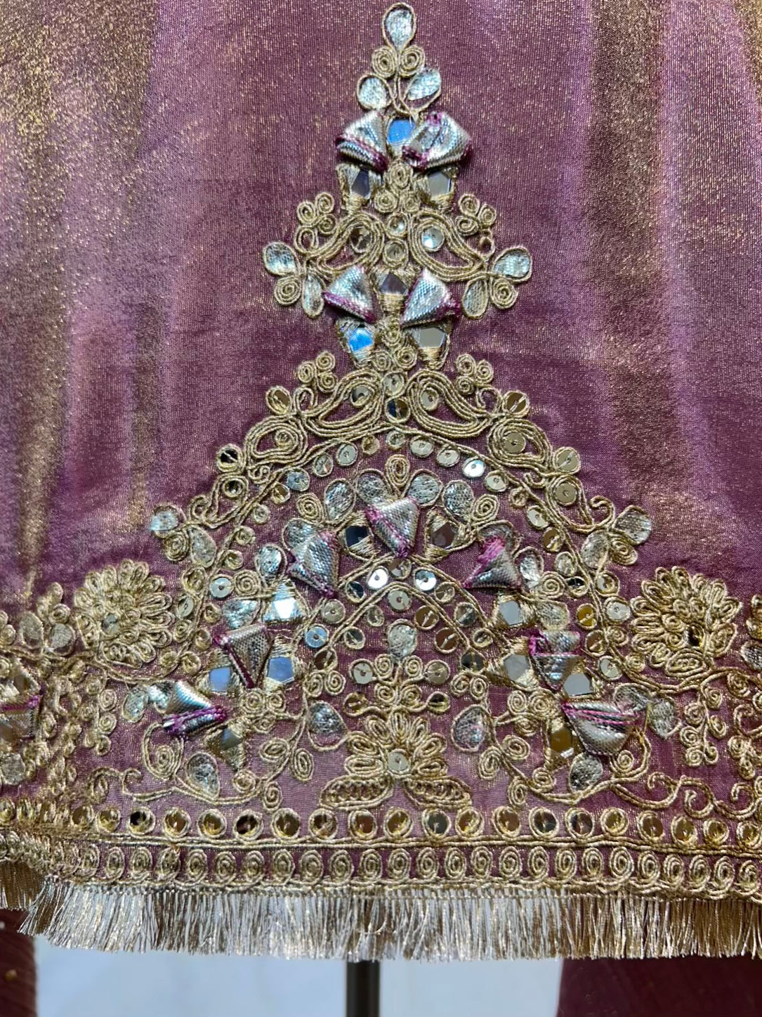 Sultana Shimmer Mukaish Set